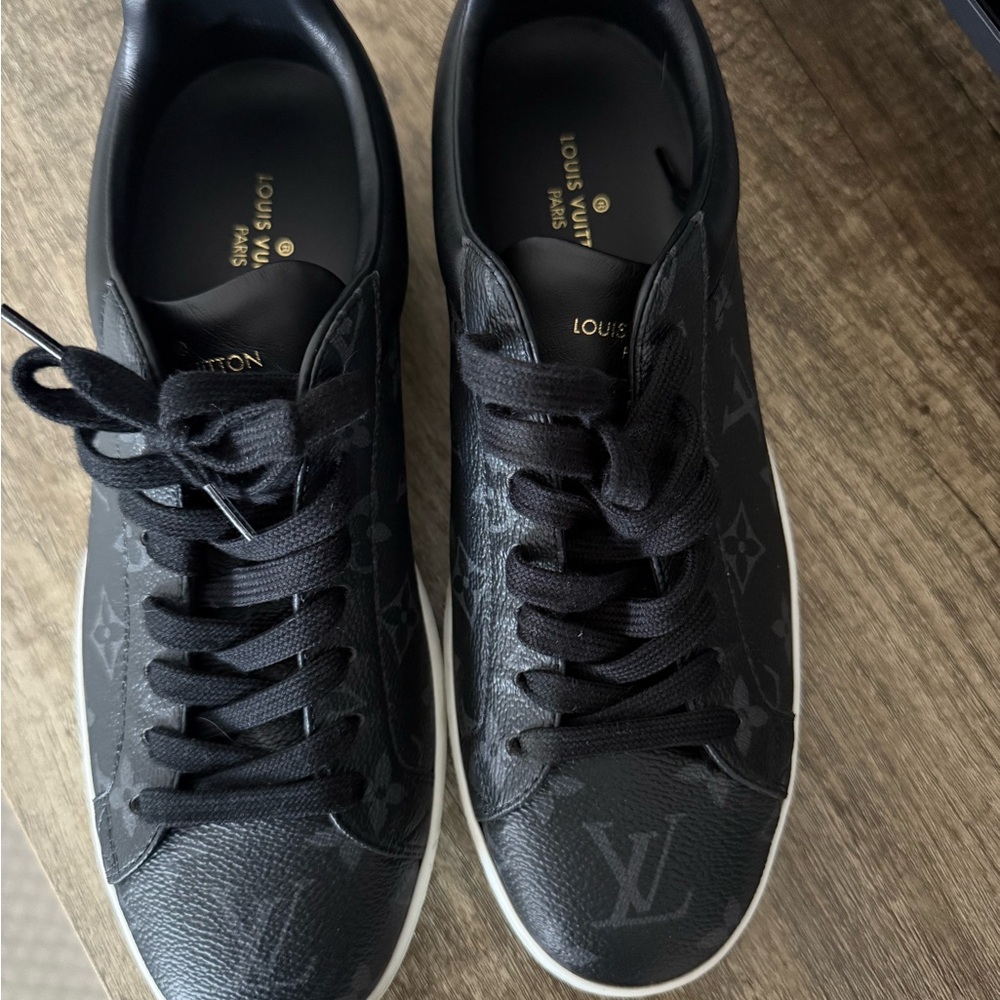 Louis Vuitton Monogram Black Sneakers